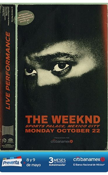 The Weeknd anuncia concierto en México