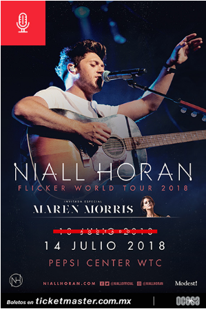 Niall Horan 13 Julio del 2018 en Pepsi Center WTC