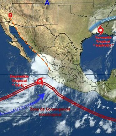 Harvey reingresa a tierra