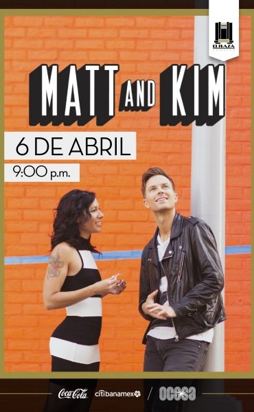 Matt & Kim en El Plaza Condesa