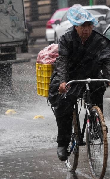 Lluvias fuertes con granizo prevén este lunes en la CDMX