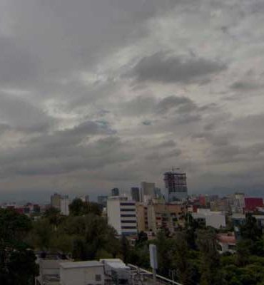 Registrará cielo nublado la CDMX